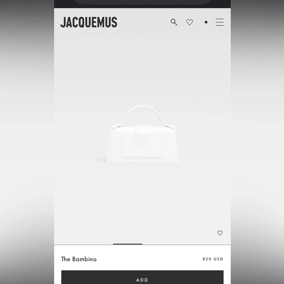 Jacquemus Le bambino white with tags and dustbag - Picture 2 of 10